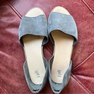 Gray Suede J. Jill Sandals